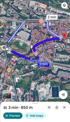 Garazno mesto Karaburma, 3min od Bogoslovije