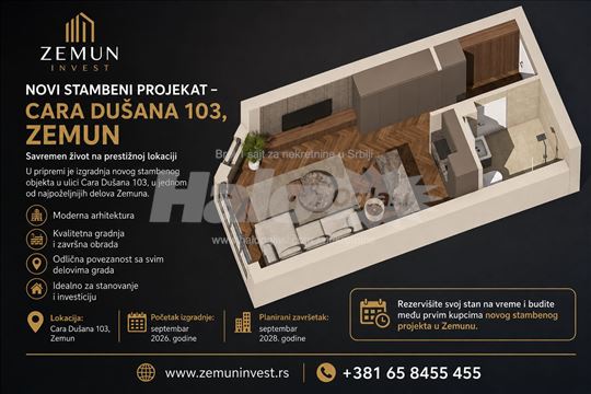 Novi stambeni objekat Zemun Cara Dušana 103