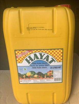Plastične kante 20L (od biljnog ulja)-DUPLI ČEP-