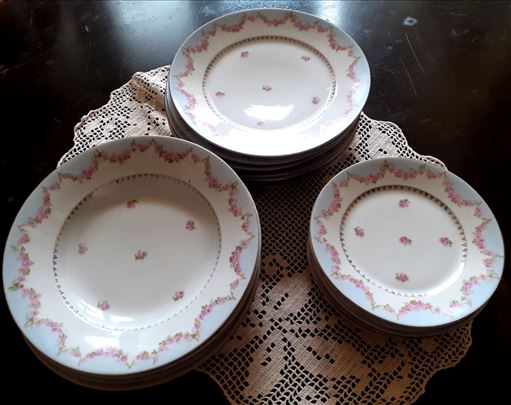 Vintage servis za ručavanje za 4 osobe, porcelan