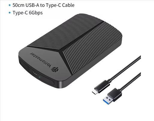 2,5 SATA USB 3 i m.2 NVMe kućište za SSD i HDD