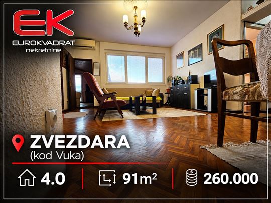 4.0, Bulevar kralja Aleksandra, kod Vuka, 91m2