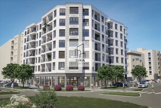 Luksuzna novogradnja, Centar 3, dvosoban stan, 38.