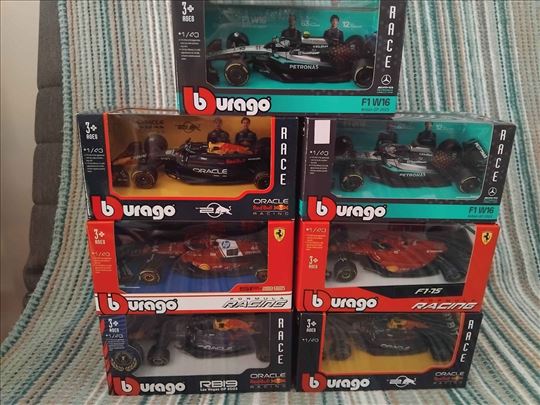 F1 Burago Formule 1:43