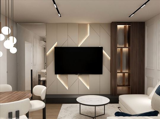 SLAVIJA, Kralja Milutina, 2.0, 55m², 2T,Pogled,Gar