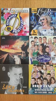 CD diskovi raznom muzikom