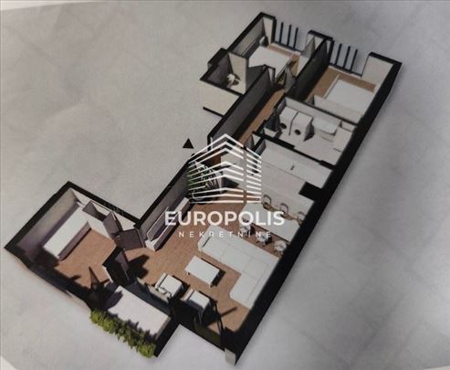 Moderan 4.0 stan kod Vukovog spomenika – 76,70 m²