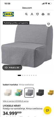 IKEA fotelja na rasklapanje