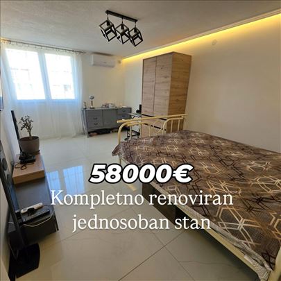 Renoviran jednosoban stan