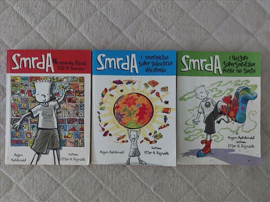 Smrda - KOMPLET tri knjige