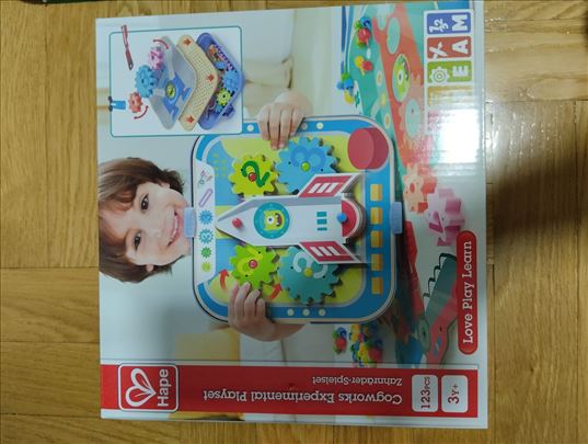 Hape Cogworks Experimental Playset 123 pcs