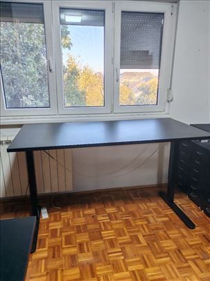 IKEA IDÅSEN električni podesivi radni sto 160×80 c