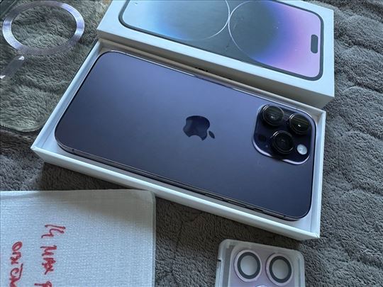 Iphone 14 pro max, 256gb deep purple 
