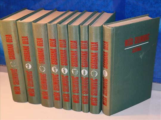  Mesa Selimovic Sabrana dela 1-9 komplet 