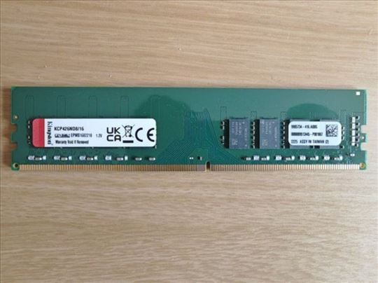 KIngston DDR4 16GB 2666MHz CL19 Garancija 12 mesec