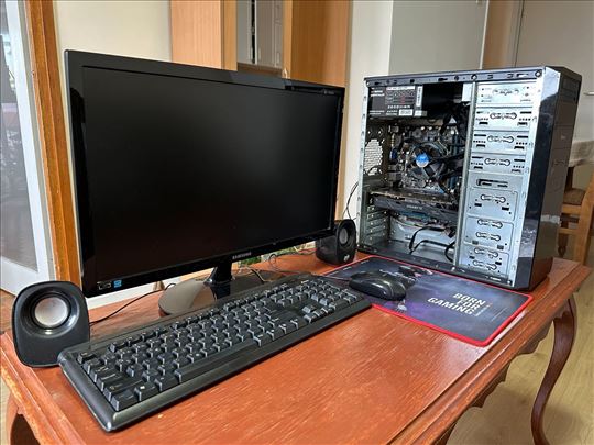 PC i3 700GB 8GB RAM GTX 1060 + monitor, mis, tast