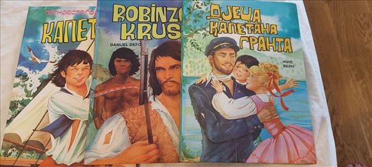 Žil Vern i Danijel Defo 3 knjige 