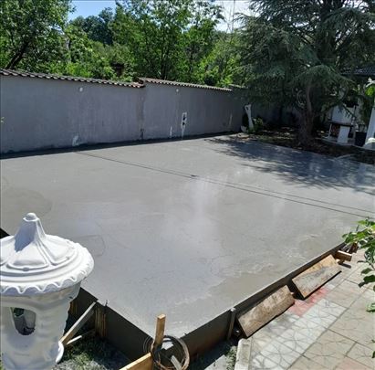 Radimo sve vrste betoniranja