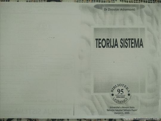 Teorija sistema