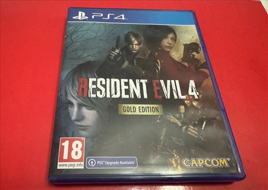 PS4 Resident Evil 4 Remake - Gold Edition(disk)