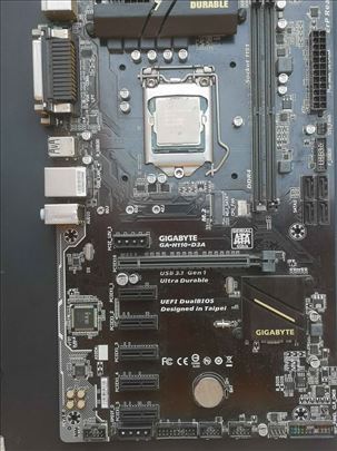 Intel Core i5-6400 + Gigabyte GA-H110-D3A – komple