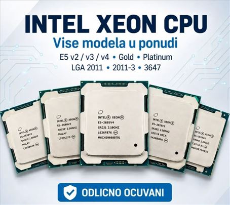 Intel Xeon E3 E5 W Silver Gold Platinum LGA 1150