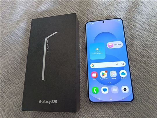 Samsung S25 12/128GB, fiskalni, Yettel, kao nov
