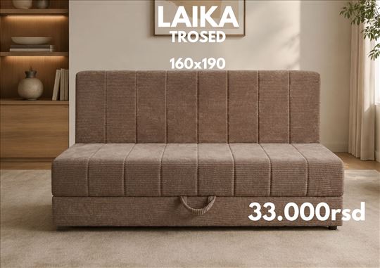 Trosed na razvlačenje sa ležajem 160x190- Mojca La