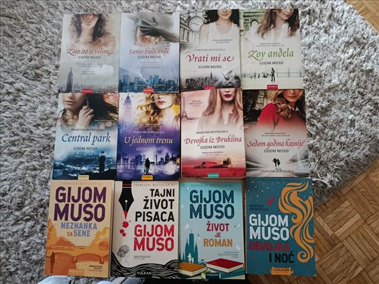 Gijom Muso 12 knjiga