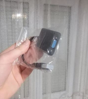 HDMI na VGA i DP na VGA adapter Full HD 1080p