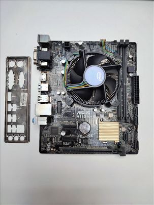 Intel i5 7400 + Asus H110M-R + kuler polukonfigura