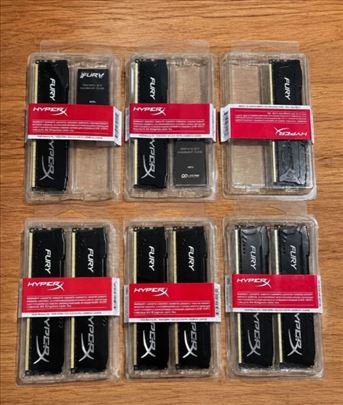 Kingston HyperX RAM Fury 8GB DDR3 1333/1600/1866