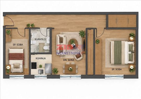 Paviljoni, 2.5, 52m2
