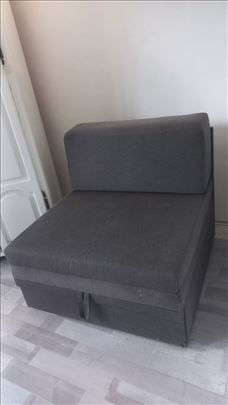 Fotelja - dvosed na razvlačenje sa kutijom