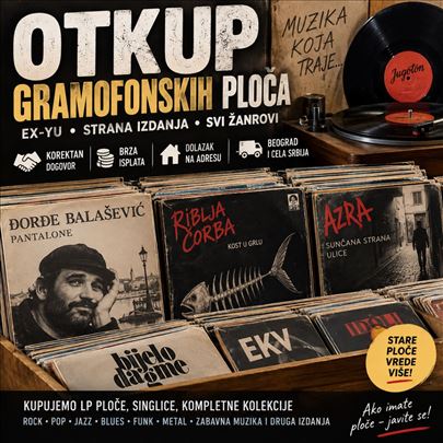 Otkup Gramofonskih ploča - dolazak na adresu