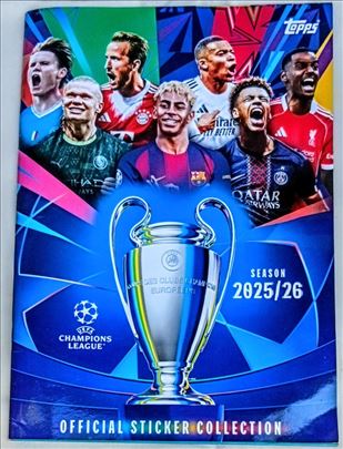 UEFA Champions League 2024/25 Topps album.