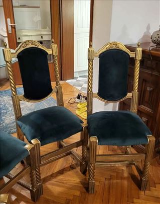 Trpezarijske stolice puno drvo
