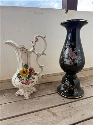 Cup / vaza i stalak od porcelana