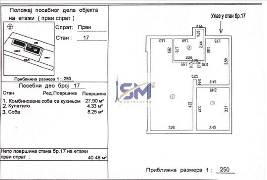 Direktna prodaja, nov stan 40m2