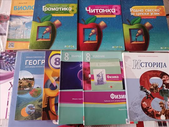Polovni udzbenici za 8.razred Logos
