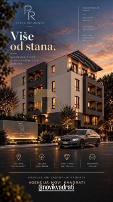 Porta Residence - 2.0 stan sa pogledom na dvorište