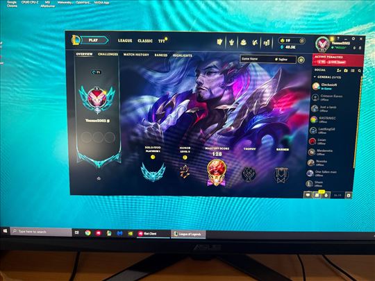 Prodaja League of Legends Naloga
