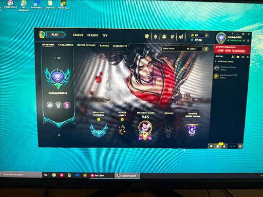 Prodaja League of Legends Naloga