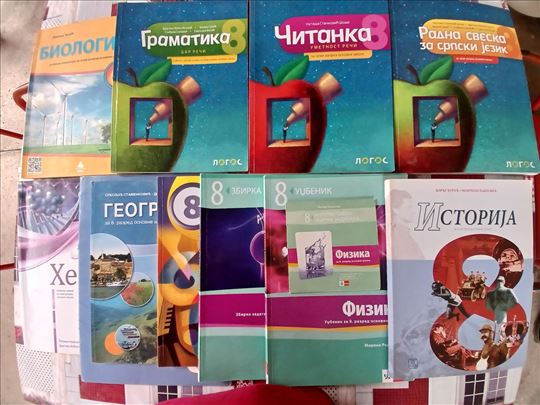 Udżbenici za 8.razred Logos, Klett