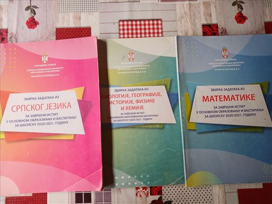 Zbirka zadataka za zavrŝni ispit srpski jezik 2020
