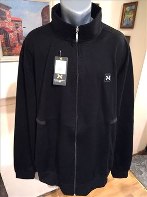 Kvalitetan muski duks sa kragnom No Copy 6XL Crni