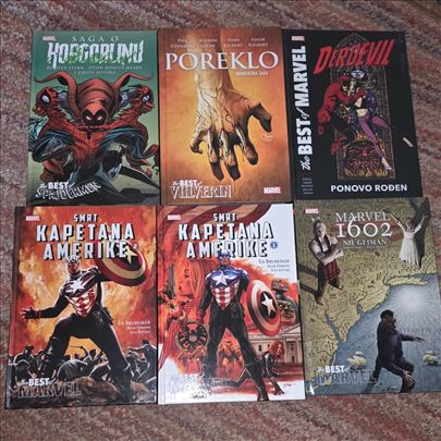 Marvel strip komplet 6 komada