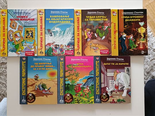 Džeronimo Stilton 7 knjiga