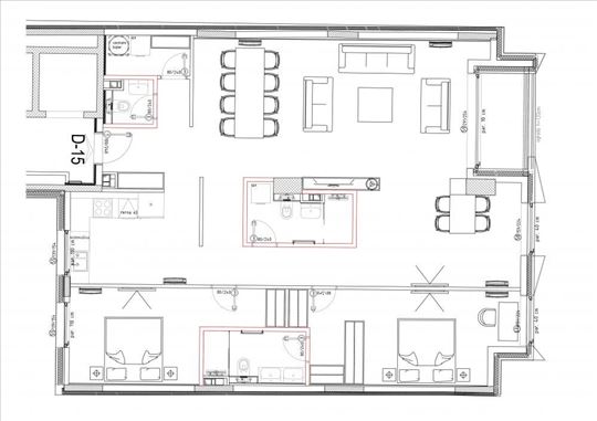 King´s Circle Residences Slavija - Lux - Stan D15 
