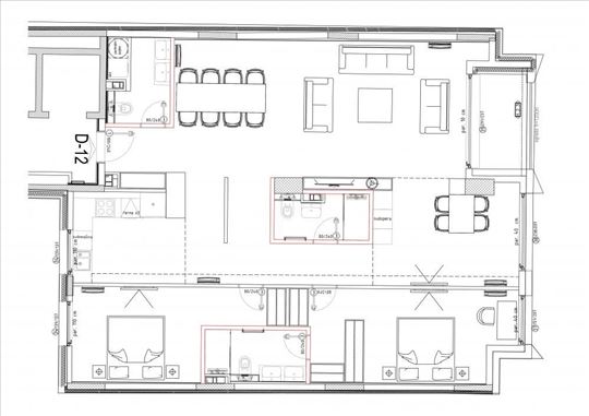 King´s Circle Residences Slavija - Lux - Stan D12 